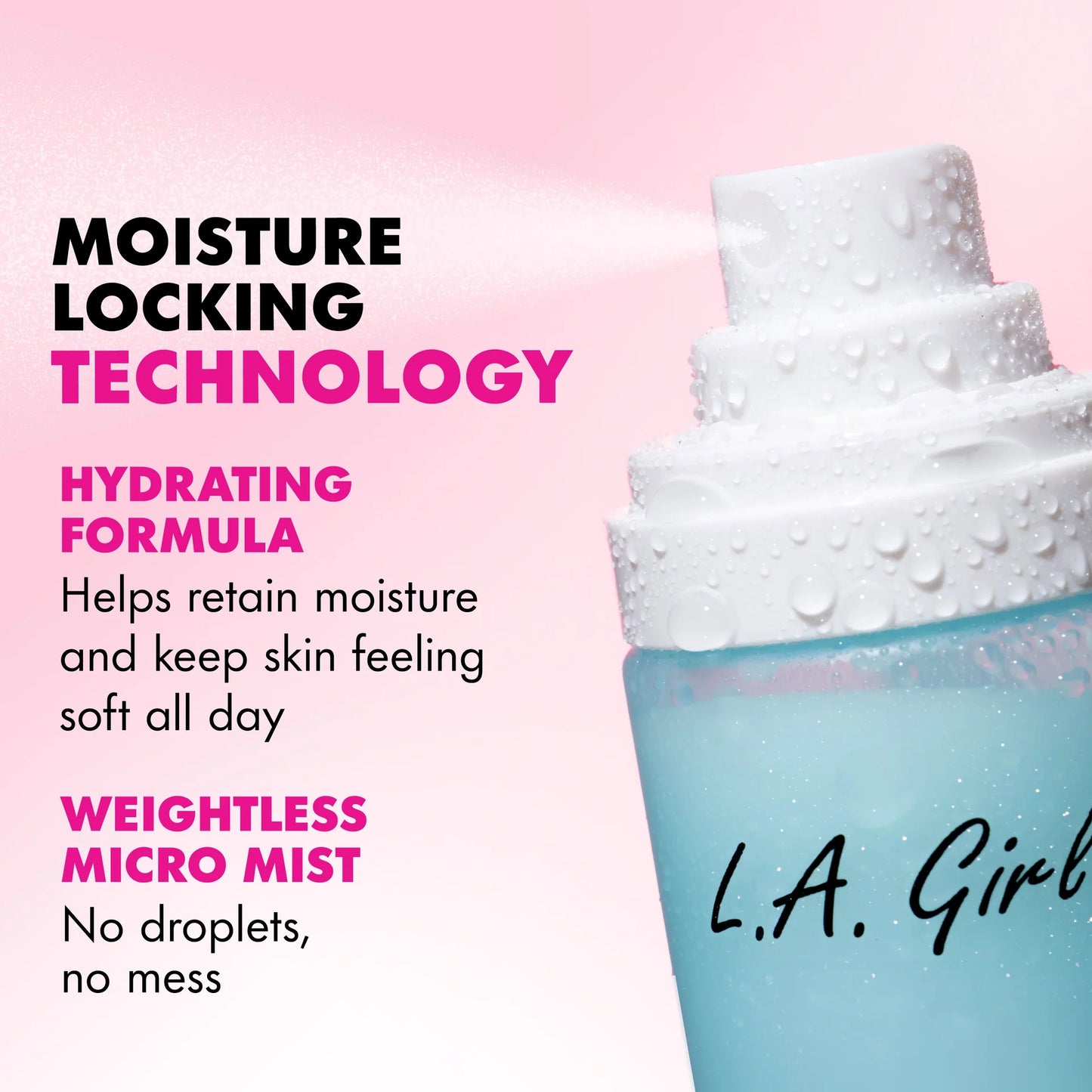 L.A. Girl - Pro Perfect - Long Wear Setting Spray (Film Forming) - Dewy