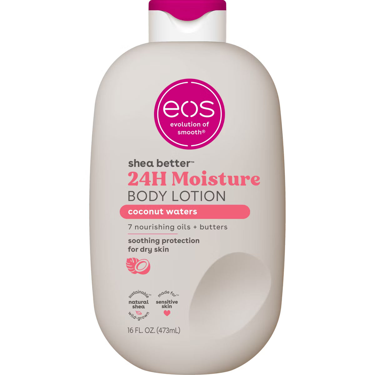 Eos - Shea Butter 24H Moisture Body Lotion 473ml - Coconut Water