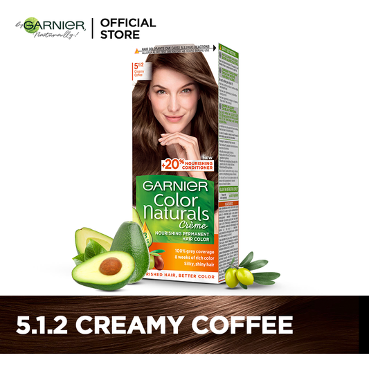 Garnier - Color Naturals Hair Colors - 5.1/2 Creamy Coffee