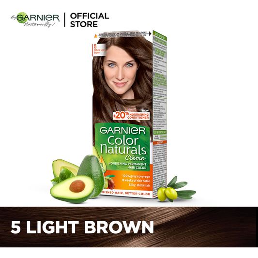 Garnier - Color Naturals Hair Colors - 5 Natural Light Brown
