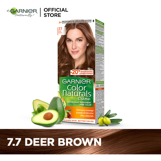 Garnier - Color Naturals Hair Colors - 7.7 Deer Brown
