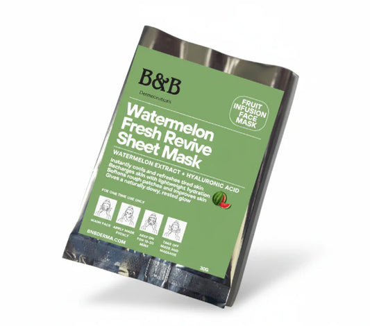 B&B Derma - Watermelon-Fresh Revive Sheet Mask
