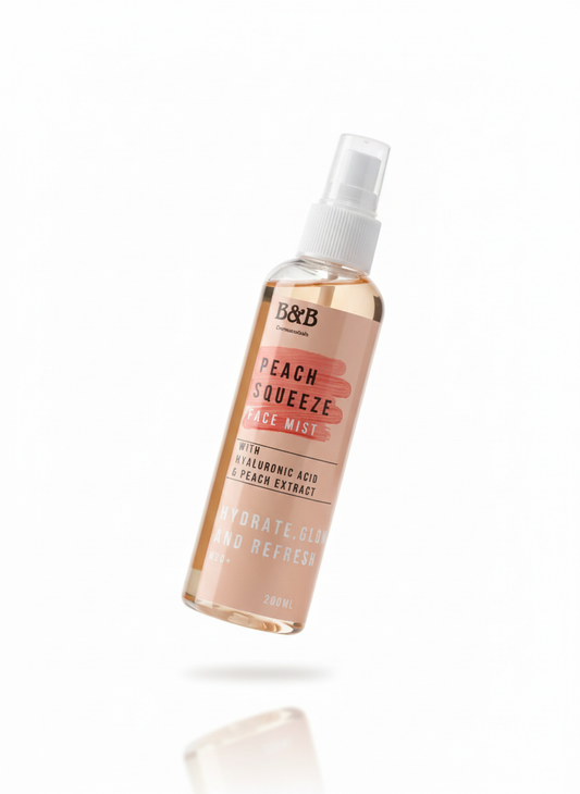 B&B Derma - Peach Squeeze Face Mist On-The-Go (200 Ml)