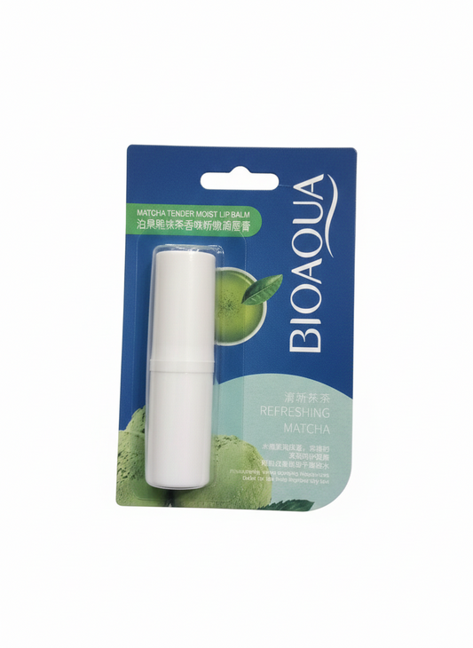 Bio Aqua Lip Balm Moisturizing Matcha Tender 2.7g