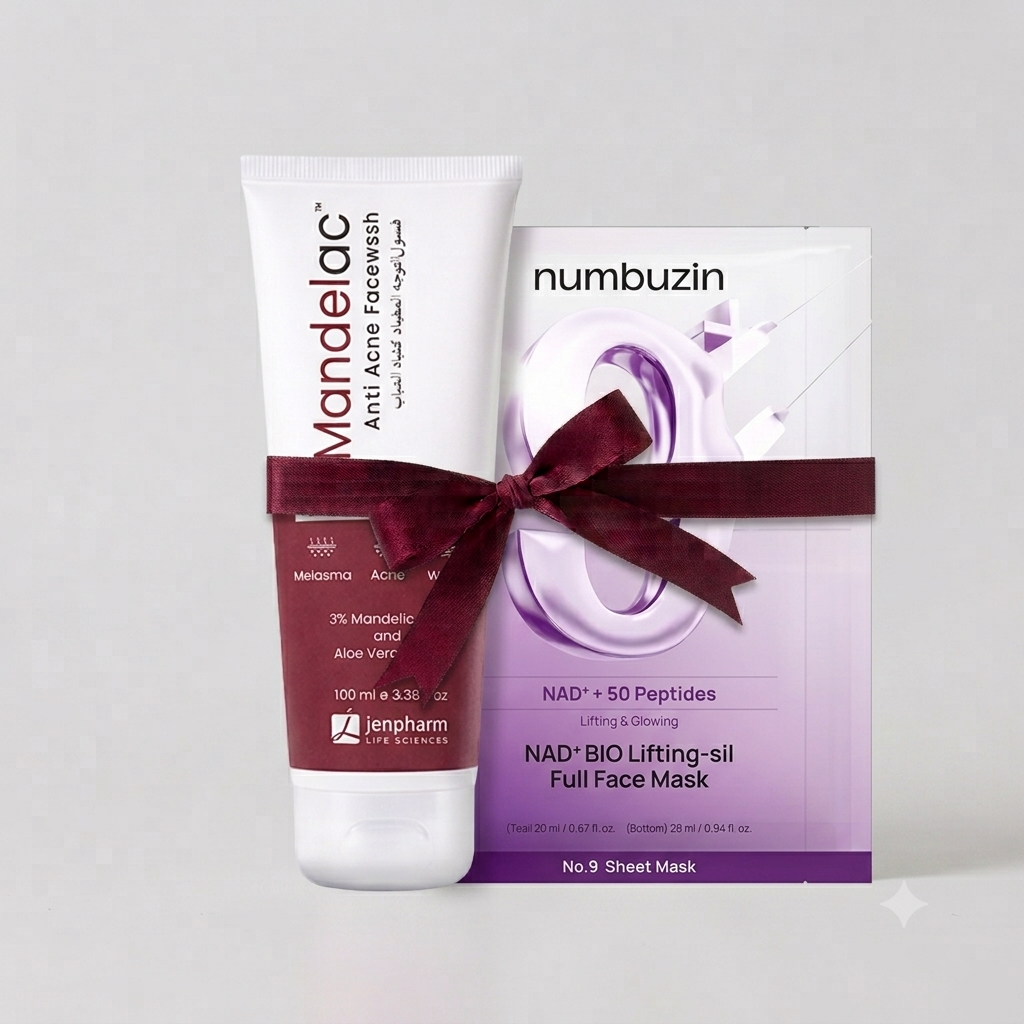 Bundle - Jenpharm Face Wash + Numbuzin Face Mask