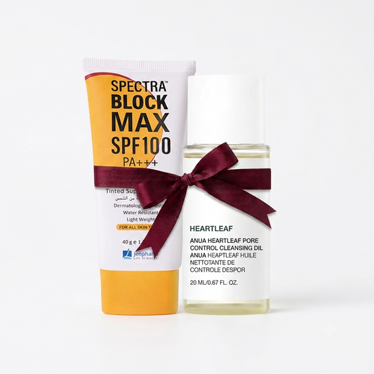 Bundle - Jenpharm Tinted Sunblock + Anua Cleansing Oil