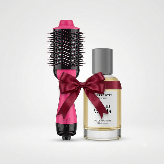 Bundle - Hair Pantry Vanilla Hair Perfume + One Step Hot Air Brush