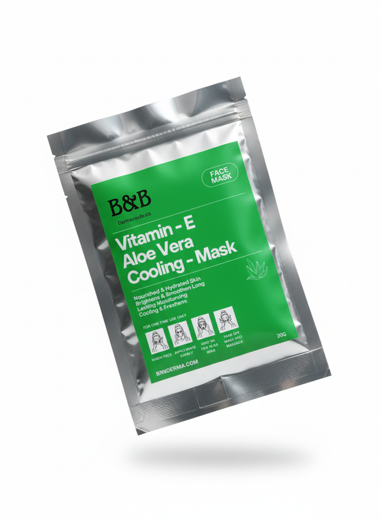 B&B Derma - Vitamin-E Aloe Vera Soothe Sheet Mask