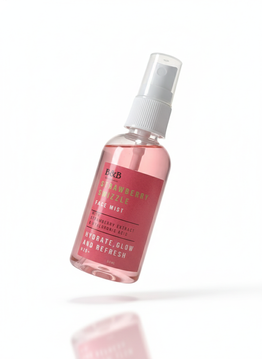 B&B Derma - Strawberry Swizzle - Strawberry Swizzle Face Mist On The Go 50Ml