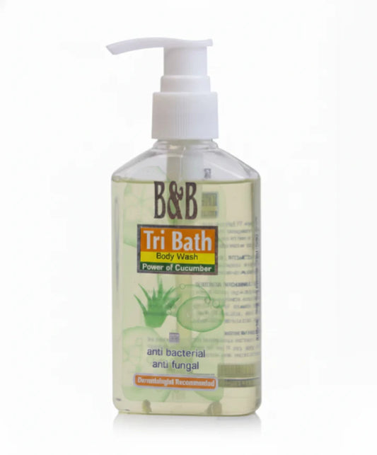 B&B Derma - Tri-Bath Cucumber Body Wash