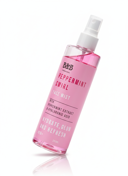 B&B Derma - Peppermint Swirl Face Mist On-The-Go (200 Ml)