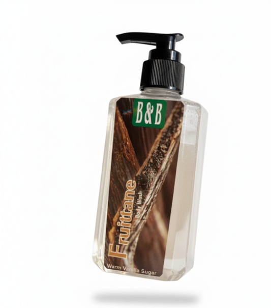 B&B Derma - Fruittane Warm Vanilla Body Wash & Shower Gel