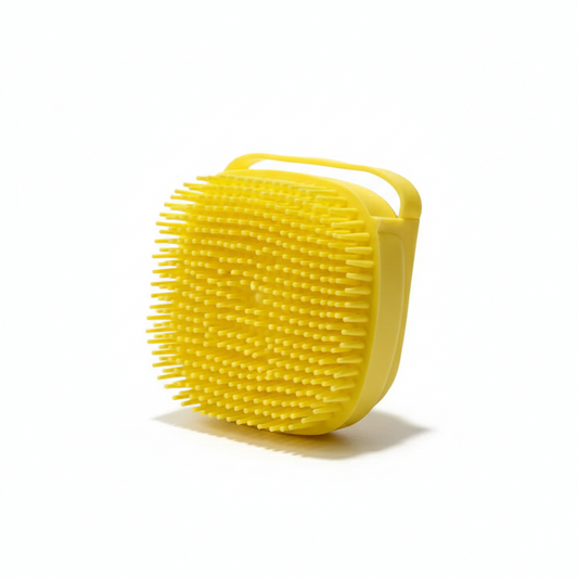 B&B Derma - Silicone Bath Body Brush With Built-In Soap Dispenser