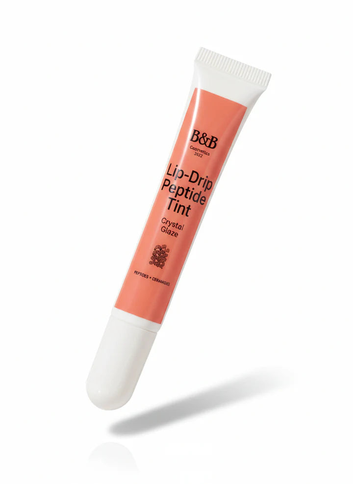 B&B Derma - Lip-Drip Peptide Tint – Crystal Glaze