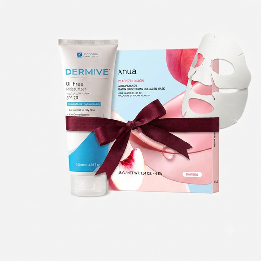Bundle - Jenpharm Moisturizer Lotion + Anua Collagen Mask