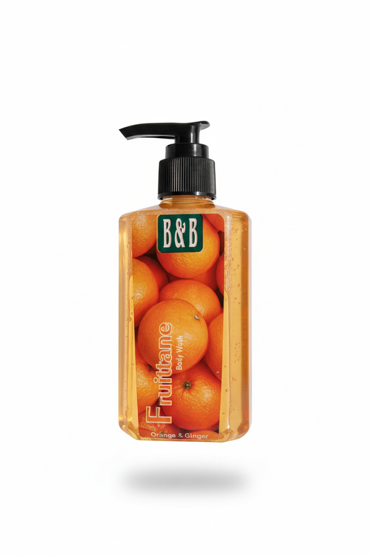 B&B Derma - Fruittane Orange & Ginger Body Wash & Shower Gel