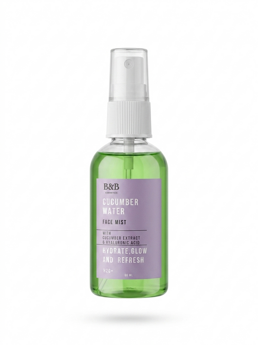 B&B Derma - Cucumber Water Face Mist On-The-Go (50 Ml)