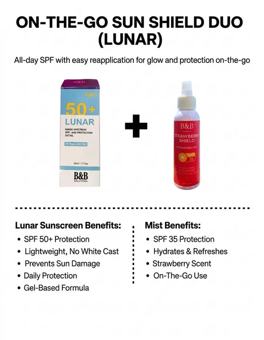 B&B Derma - On-The-Go Sun Shield Duo (Lunar)