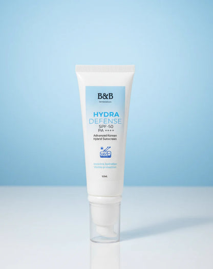 B&B Derma - Hydra Defense SPF 50 Advanced Korean Hybrid Sunscreen