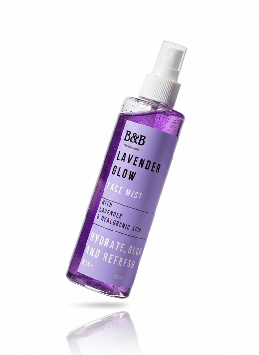 B&B Derma - Lavender Glow Face Mist On-The-Go (200 Ml)