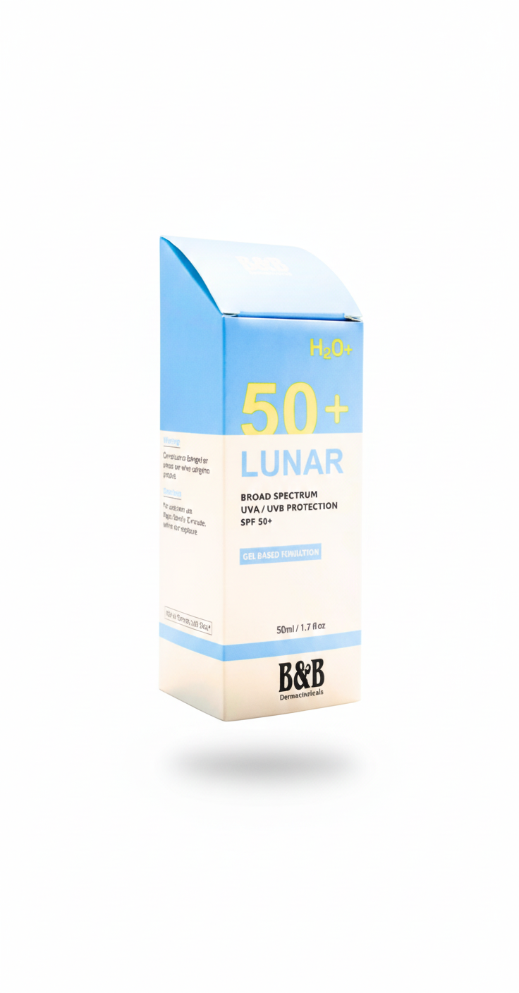 B&B Derma - Lunar Gel Sunscreen Spf 50+