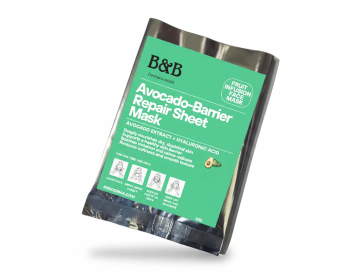 B&B Derma - Avocado-Barrier Repair Sheet Mask
