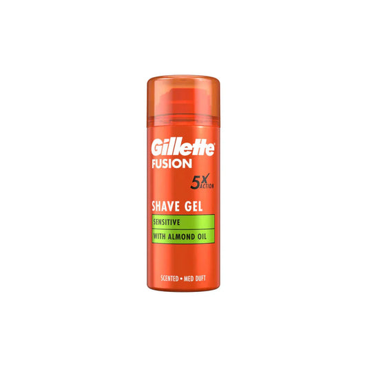 Gillette Shave Gel 5X Fusion Sensitive 75Ml