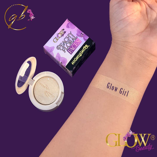 Glow Beauty - Highlighter Peachy Floral Faces