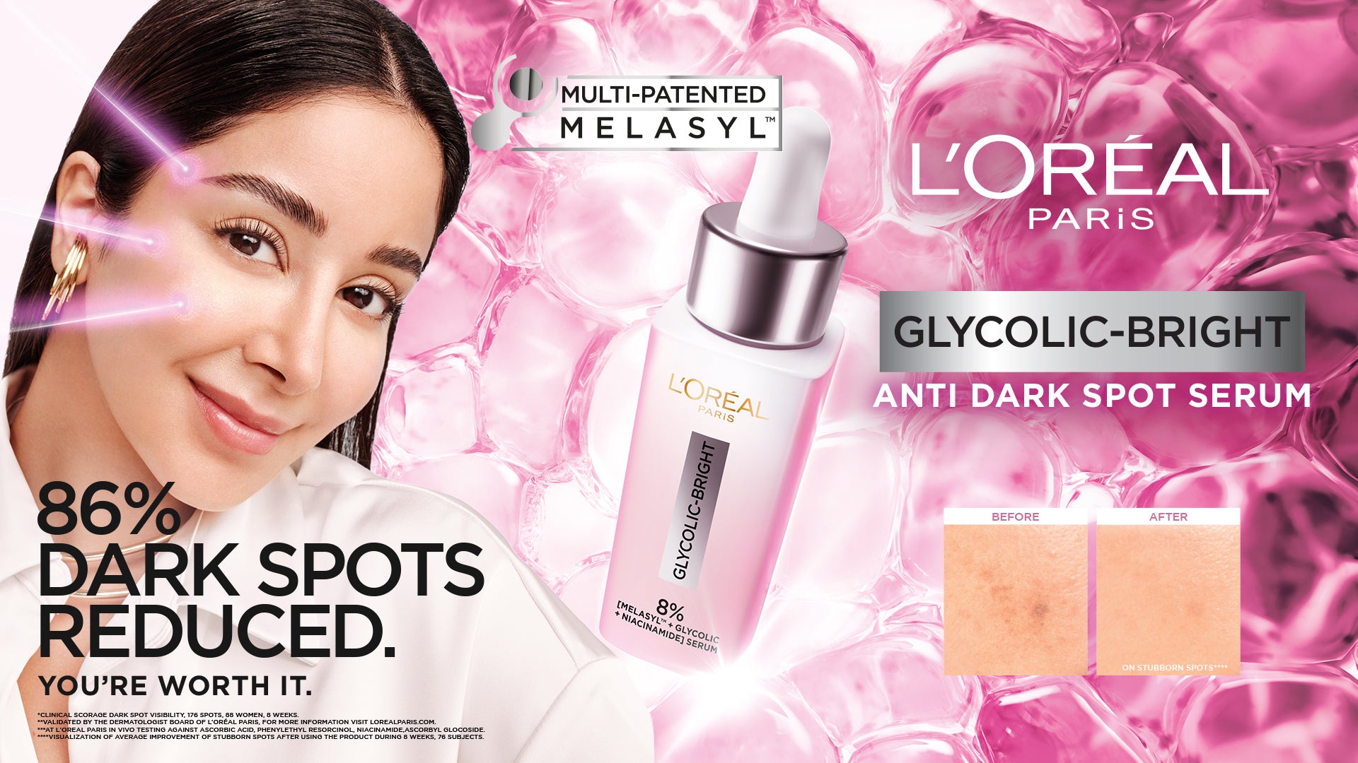 L’Oréal Paris - Glycolic Bright Melasyl Anti Dark Spot Serum