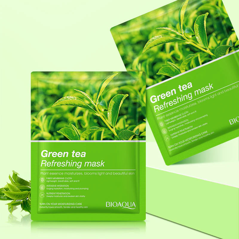 Bioaqua Green Tea Refreshing Mask 25G - 1 PC