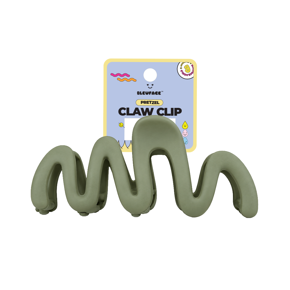 Bleuface - Wavy Claw Clip
