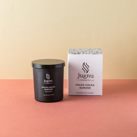 Jugnu - Halka Halka Suroor (Bakhour) Scented Soy Candle