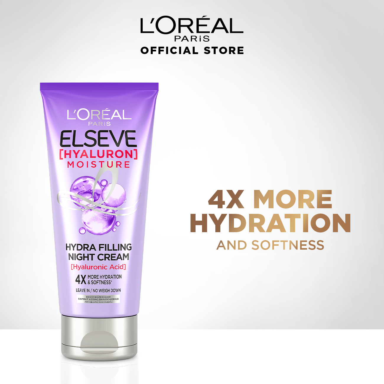 L'Oreal Paris - Elseve Hyaluron Moisture Hydra Filling Night Cream 150ml