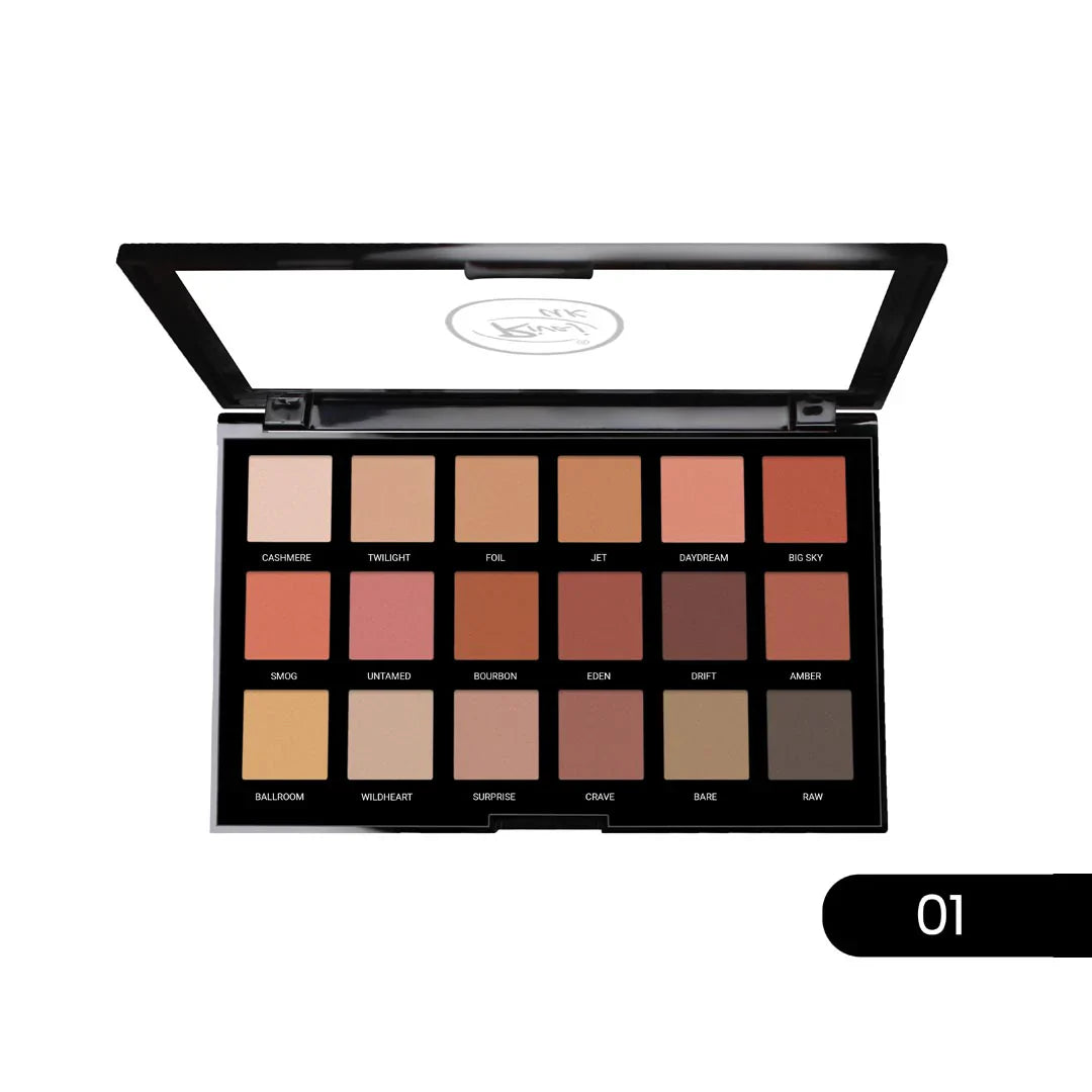 Rivaj - HD Flawless Eyeshadow Palette (18 in 1)