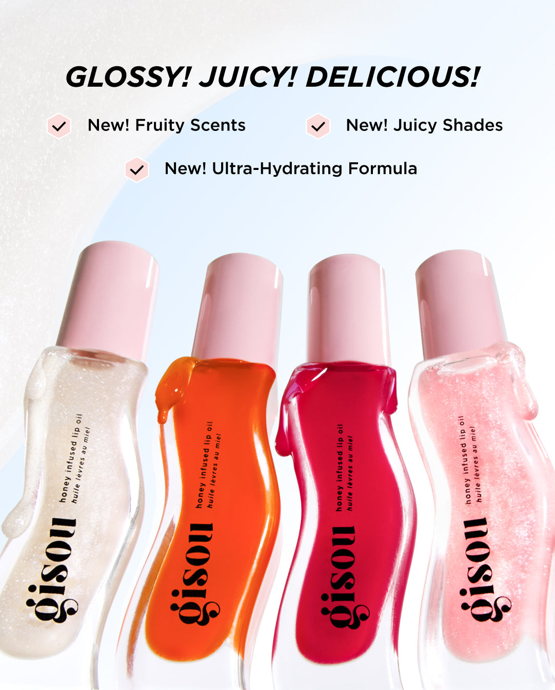 Gisou - Honey Infused Hydrating Lip Oil - 8 Ml