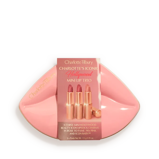 Charlotte Tilbury - Mini Iconic Hollywood Lipstick Trio Gift Set