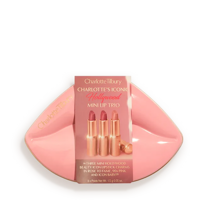 Charlotte Tilbury - Mini Iconic Hollywood Lipstick Trio Gift Set