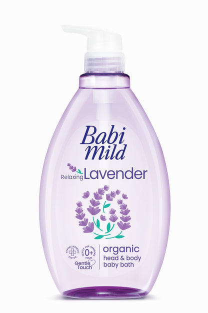 Babi Mild - Head & Body Bath Relaxing Lavender Organic