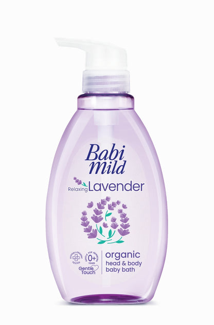 Babi Mild - Head & Body Bath Relaxing Lavender Organic