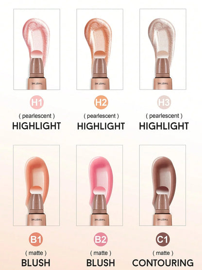 Handaiyan Blush, Highlighter & Contour H3 12Ml