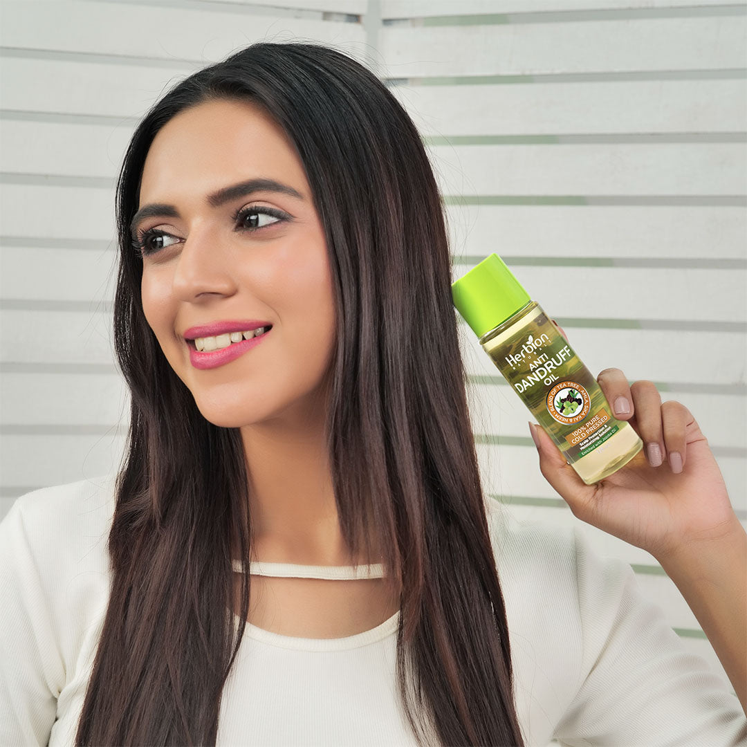 Herbion Naturals - Anti-Dandruff Hair Oil with Jojoba - 120ml