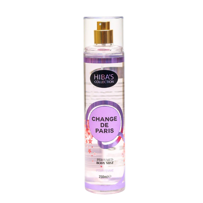 Hiba's Collection - Change De Paris Perfumed Body Mist For Women - 250ml