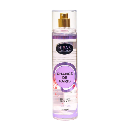 Hiba's Collection - Change De Paris Perfumed Body Mist For Women - 250ml