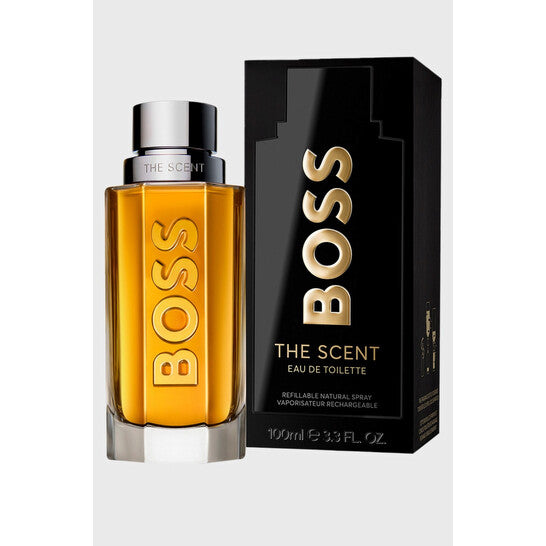 Hugo Boss Men's The Scent EDT Spray 3.3 oz Fragrances