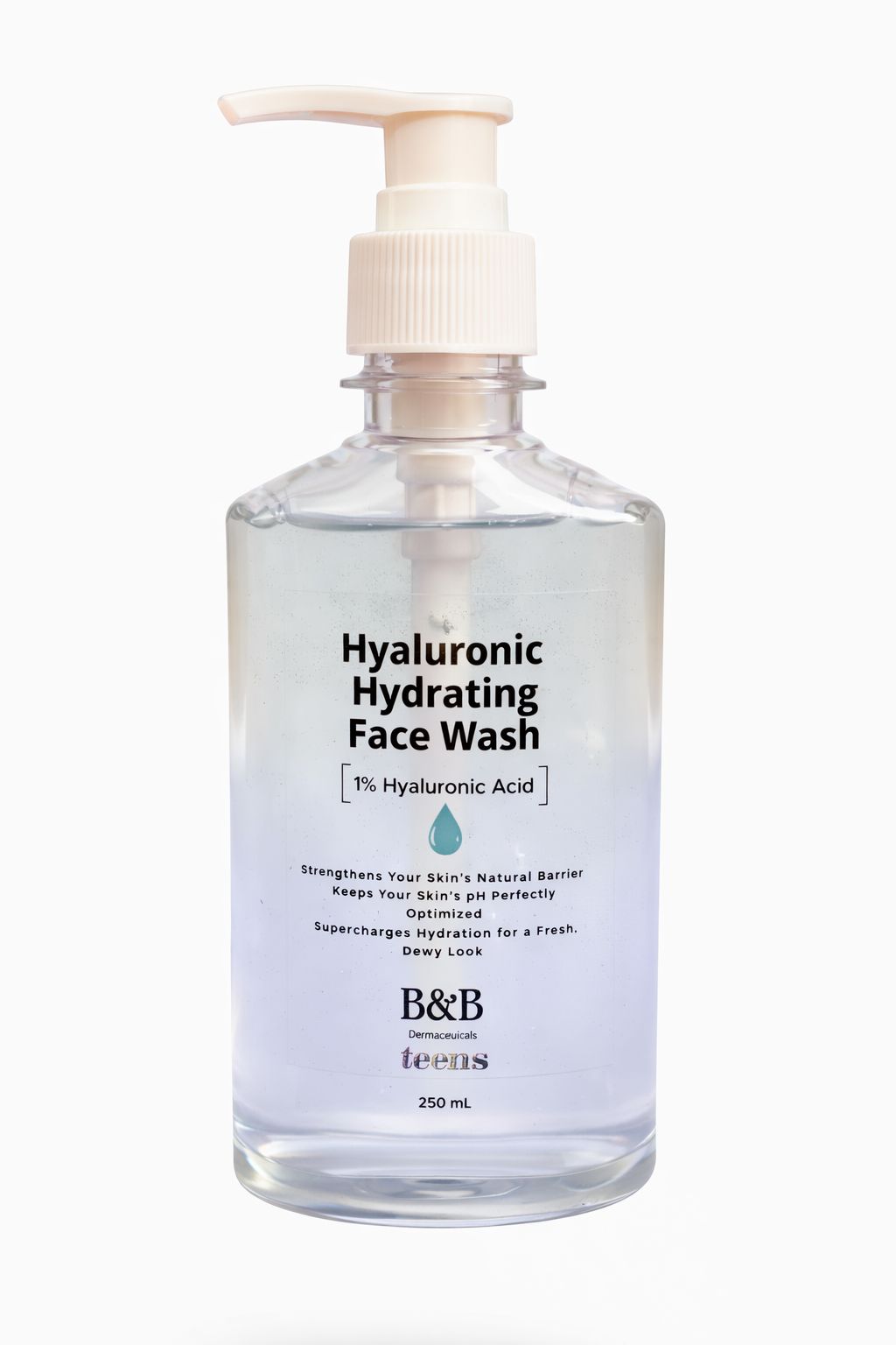 B&B Derma - Hyaluronic Hydrating Face Wash Teens