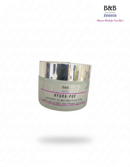 B&B Derma - Hydrapop – Hydrating Gel Moisturizer For Teen Skin