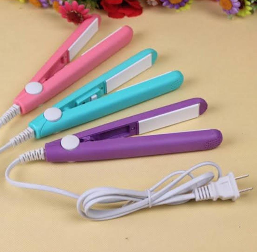 Beauty Tools- Mini Hair Straightener - Assorted Color