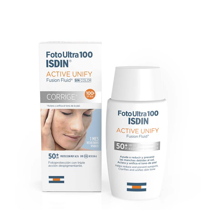 ISDIN - Fotoultra 100 Isdin Active Unify Fusion Fluid Spf50+