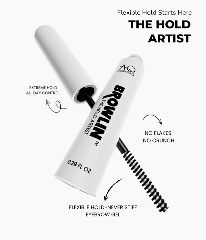 AQ Cosmetics - Browlin - The Hold Artist Brow Gel