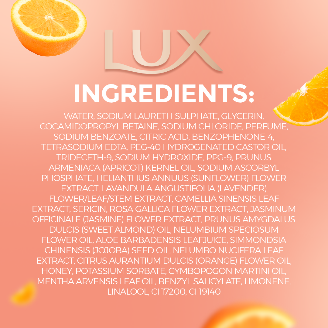 LUX - Tangerine Bodywash - 250ML